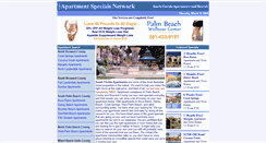 Desktop Screenshot of apartmentspecialsnetwork.com